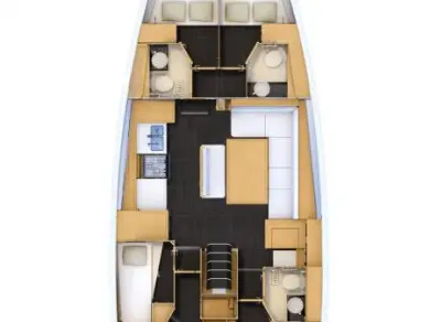 Alquiler de Jeanneau Jeanneau 54 en Castellammare di Stabia
