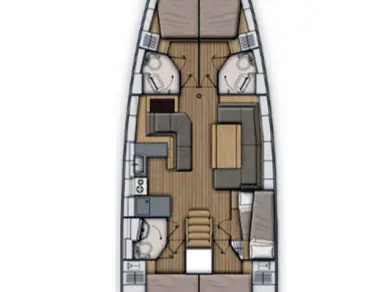 Alquiler de barcos Komolac barato de Oceanis 51.1