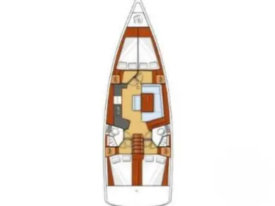 Alquiler de barcos Kaštela barato de Oceanis 45