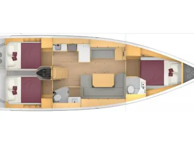 Alquiler de Velero, con o sin patrón Bavaria Biograd na Moru