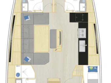 Alquiler de embarcaciones Hanse Hanse 460 enBiograd na Moru en Samboat