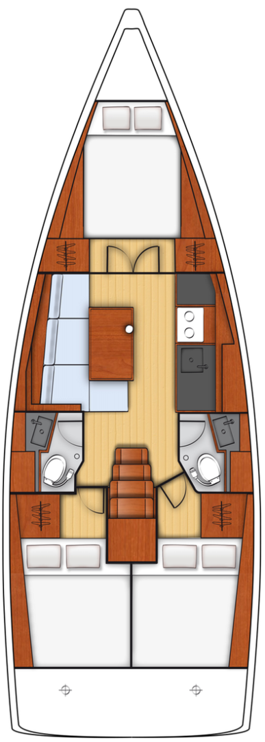 Alquiler Velero en Biograd na Moru - Bénéteau Oceanis 38.1