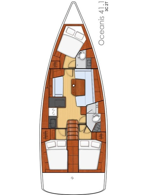 Alquiler de embarcaciones Bénéteau Oceanis 41.1 enBiograd na Moru en Samboat
