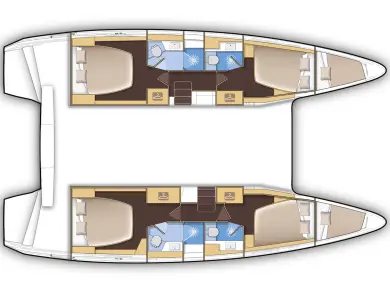 Alquiler de Catamarán, con o sin patrón Lagoon Álimos