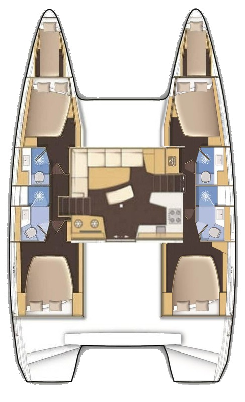Catamarán para alquilar Cos al mejor precio