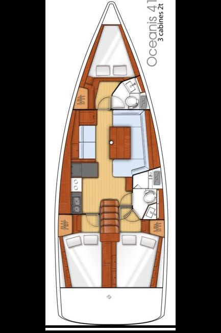Bénéteau Oceanis 41 de alquiler a Cos