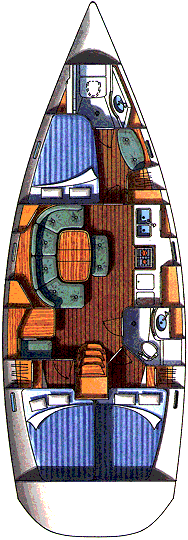 Alquiler de embarcaciones Bénéteau Oceanis 393 Clipper enCos en Samboat