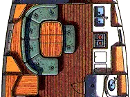 Alquiler de embarcaciones Bénéteau Oceanis 393 Clipper enCos en Samboat