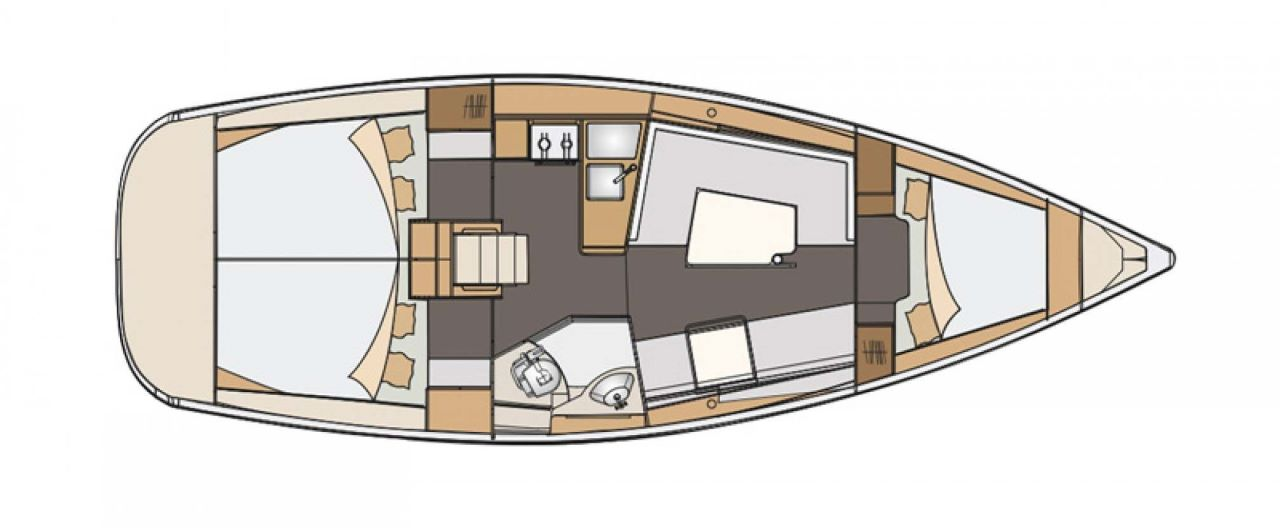 Alquiler de embarcaciones Elan Impression 35 enMali Lošinj en Samboat