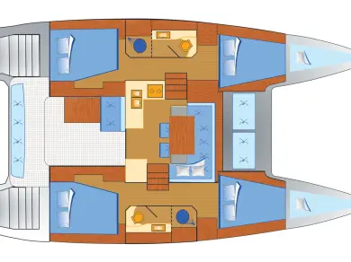 Alquiler de Catamarán, con o sin patrón Lagoon Punat
