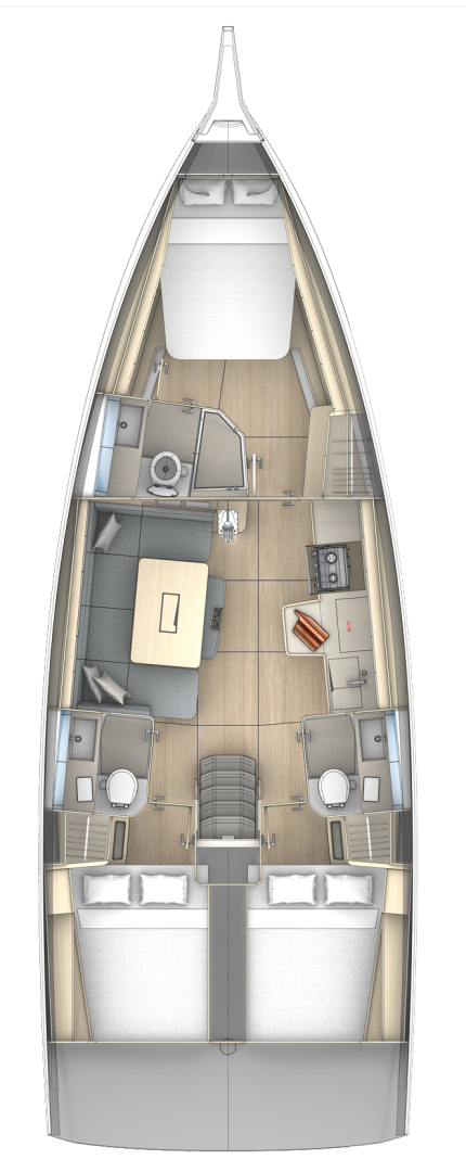 Alquiler de embarcaciones Dufour Dufour 41 enTrogir en Samboat