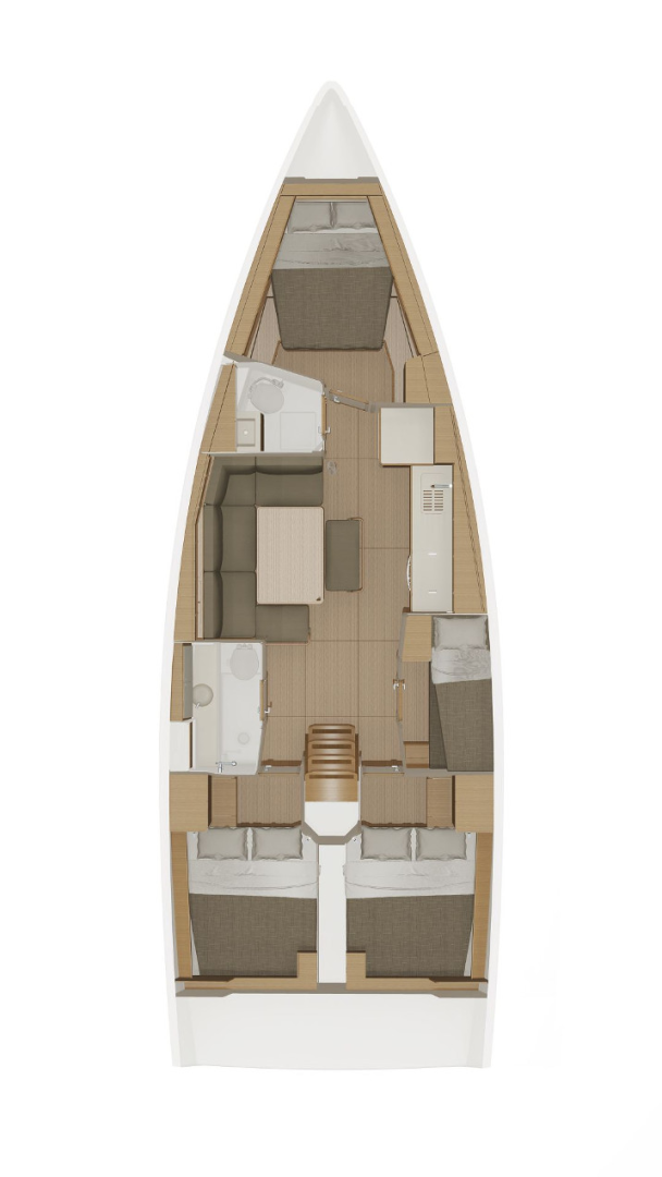 Alquiler de Velero, con o sin patrón Dufour Šibenik