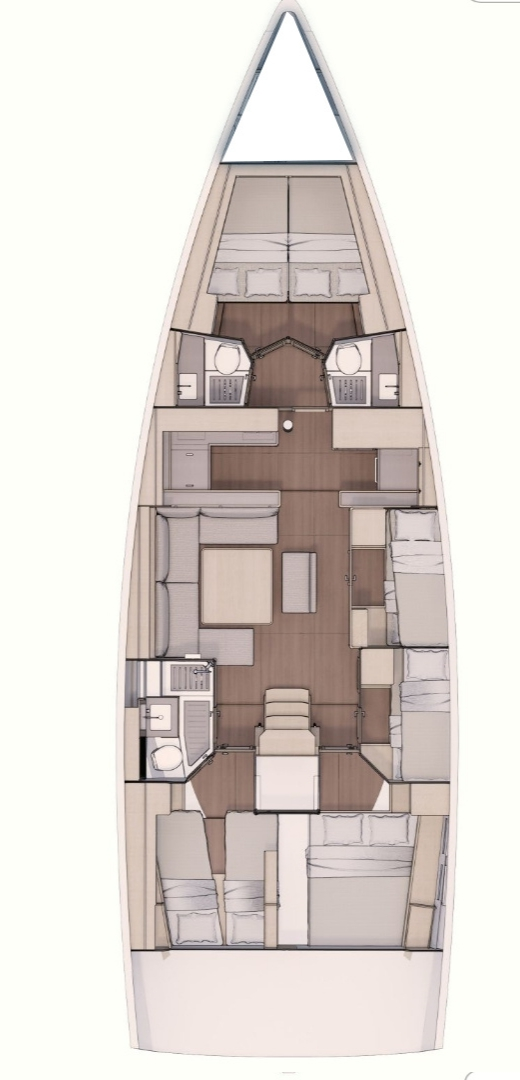 Alquiler de embarcaciones Dufour Dufour 530 enVodice en Samboat