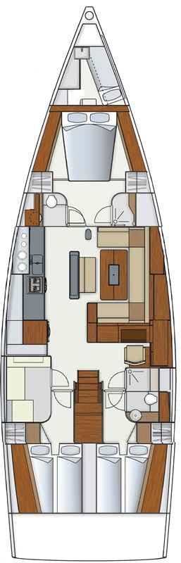 Alquiler de embarcaciones Hanse Hanse 575 enTrogir en Samboat