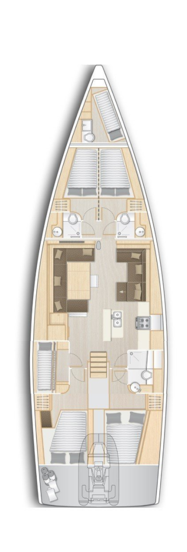 Alquiler de Velero, con o sin patrón Hanse Trogir