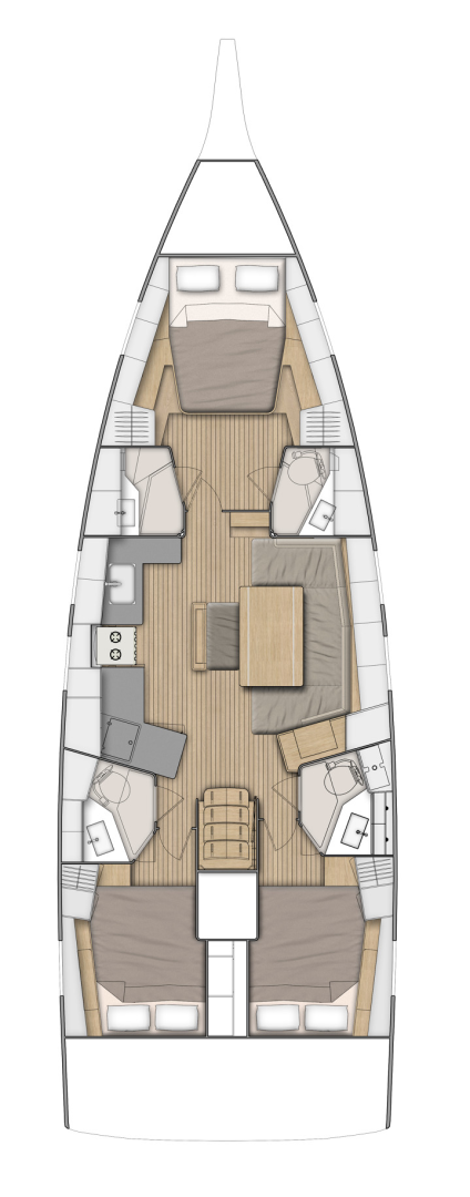 Alquiler Velero en Trogir - Bénéteau Oceanis 46.1