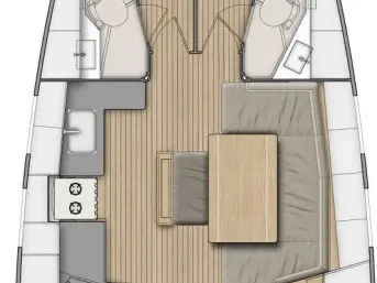 Alquiler de Velero, con o sin patrón Bénéteau Trogir