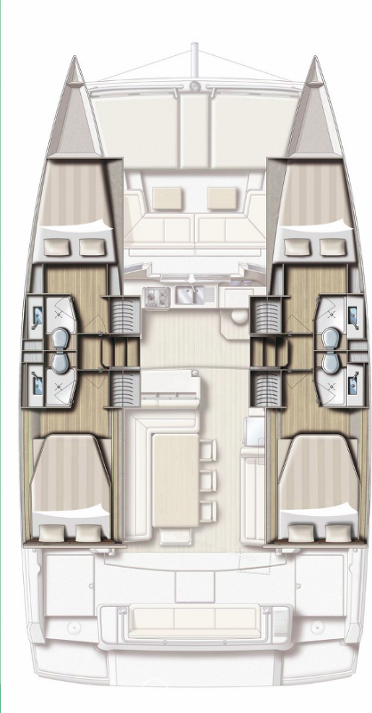 Alquiler Catamarán Bali con o sin  título de navegación