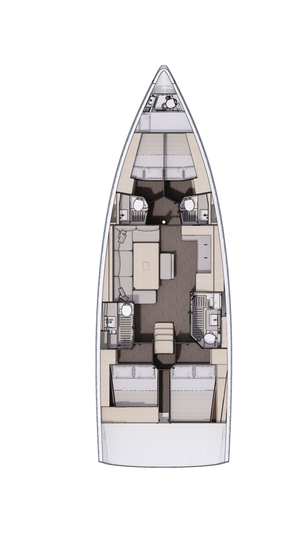 Alquiler de barcos Fethiye barato de Dufour 470