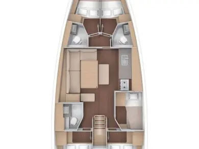 Alquiler Velero en Fethiye - Dufour Dufour 470