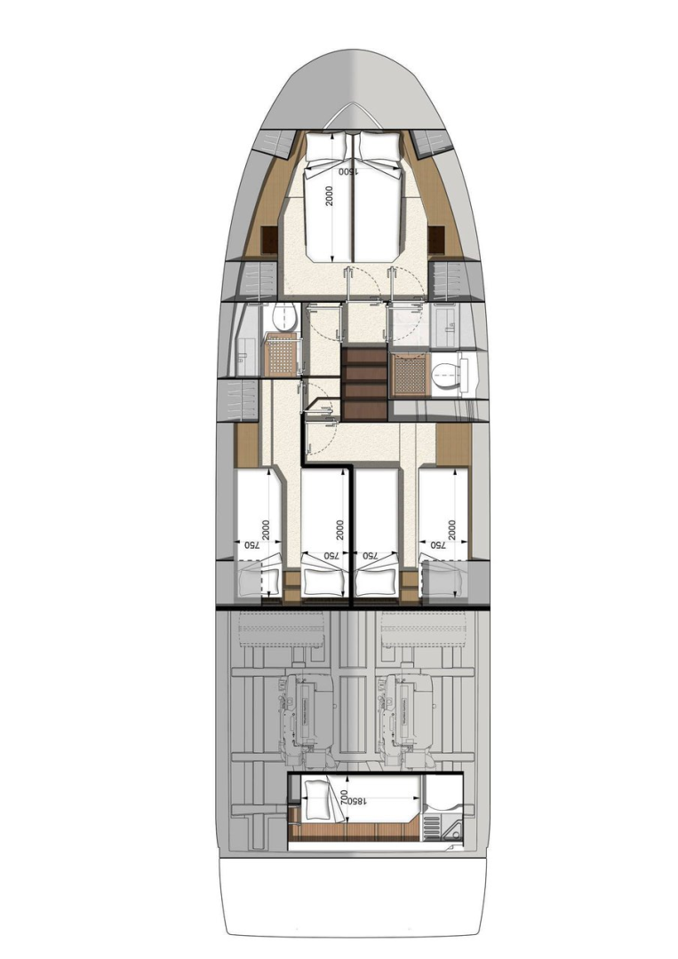 Alquiler de barcos Komolac barato de Prestige 460 Fly - 3 + 1 cab.