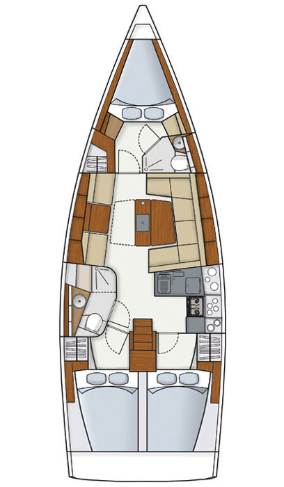 Alquiler de embarcaciones Hanse Hanse 415 enŠibenik en Samboat