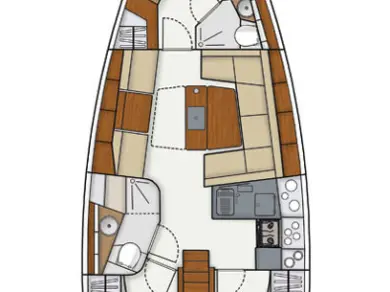 Alquiler de embarcaciones Hanse Hanse 415 enŠibenik en Samboat