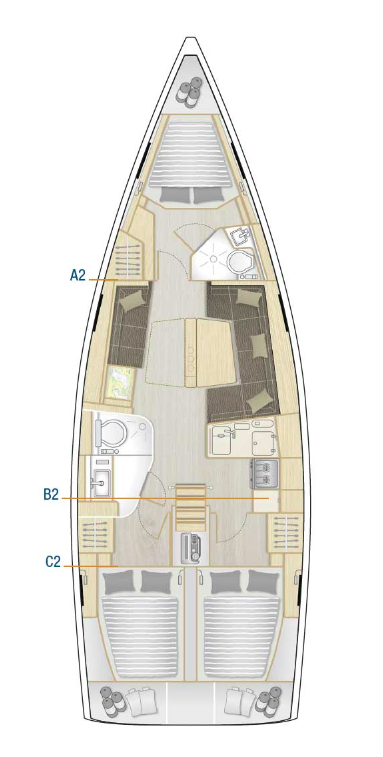 Alquiler de Velero, con o sin patrón Hanse Seget Donji