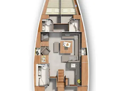 Alquiler de Hanse Hanse 455 en Komolac
