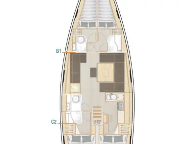 Alquiler Velero en Komolac - Hanse Hanse 458