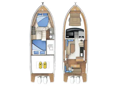 Alquiler de embarcaciones Sealine Sealine C335V enKaštela en Samboat