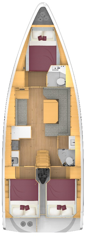 Alquiler Velero en Fethiye - Bavaria Bavaria C42
