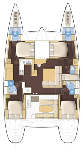 Alquiler Catamarán en Álimos - Lagoon Lagoon 500