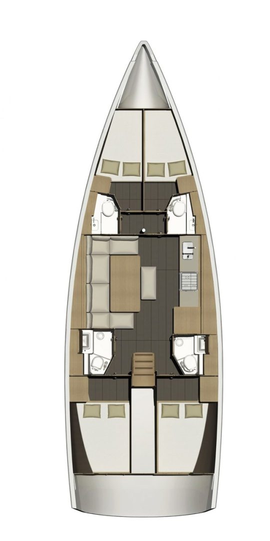 Velero para alquilar Kaštela al mejor precio