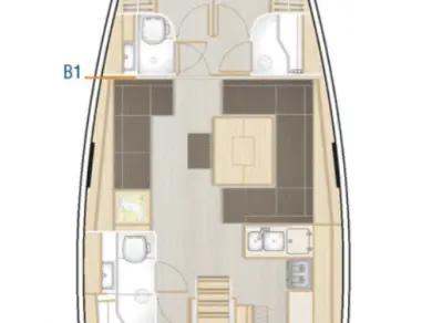 Alquiler de embarcaciones Hanse Hanse 458 enKaštela en Samboat