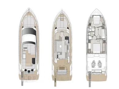 Alquiler de Ferretti Ferretti Yachts 500 - 3 + 1 cab en Sukošan
