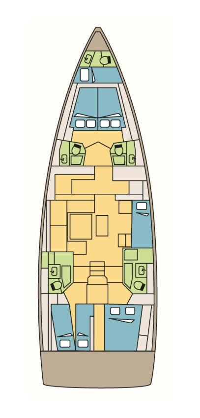 Alquiler de barcos Pozzuoli barato de Dufour 530