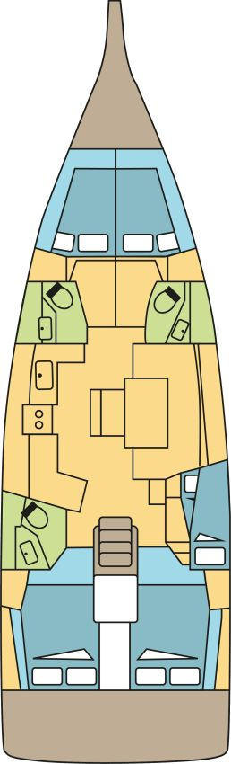 Alquiler Lefkáda - Bénéteau Oceanis 46.1 en SamBoat