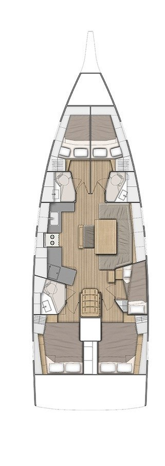 Alquiler Velero en Lávrio - Bénéteau Oceanis 46.1