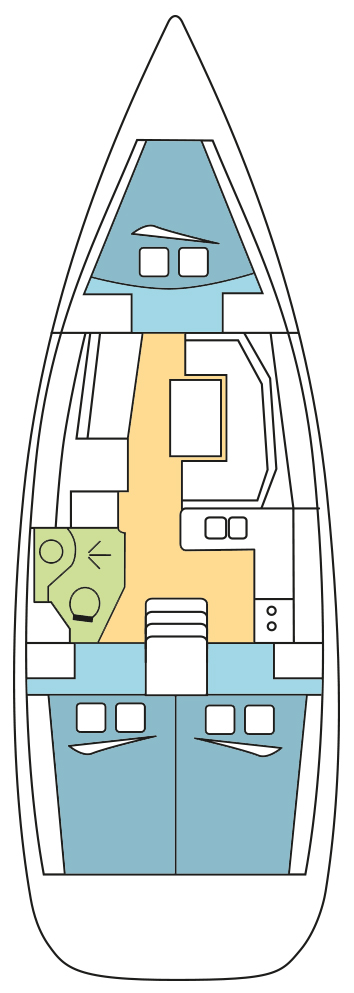 Alquiler Fethiye - Jeanneau Sun Odyssey 389 en SamBoat