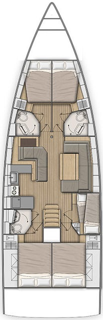 Alquiler de barcos Pula barato de Oceanis 51.1