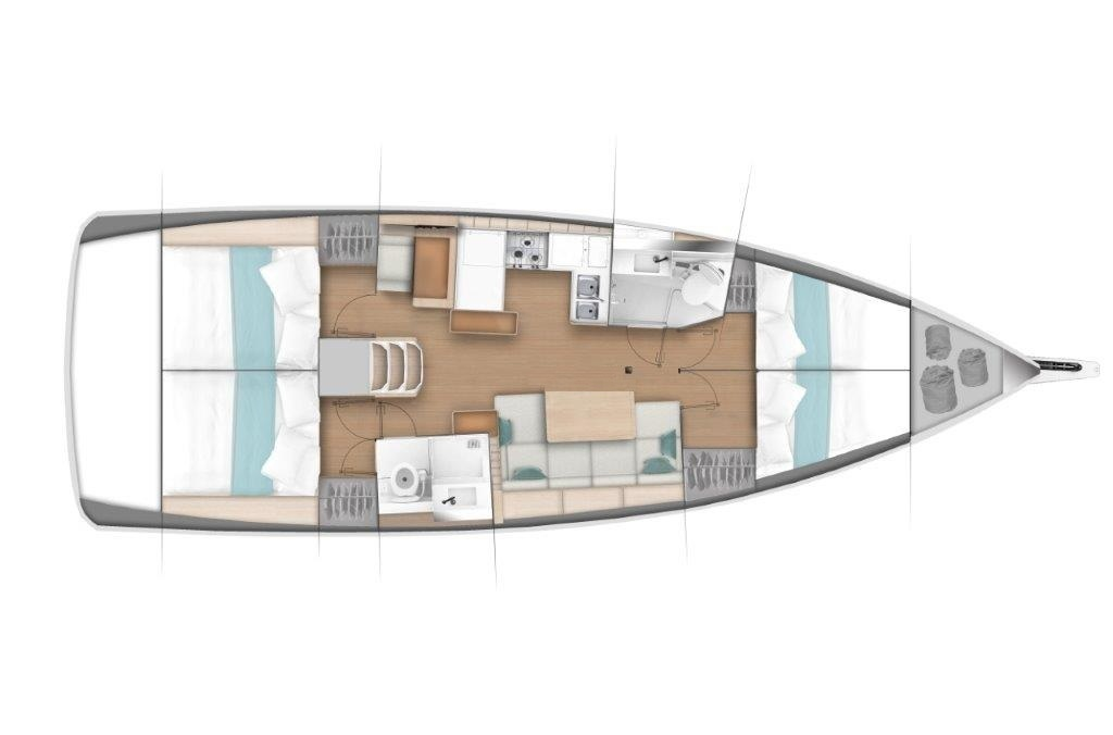 Alquiler Benítses - Jeanneau Sun Odyssey 440 en SamBoat