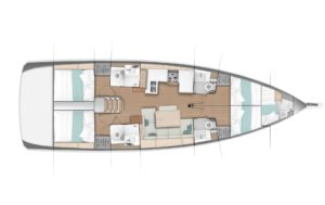 Alquiler de Velero, con o sin patrón Jeanneau Lávrio