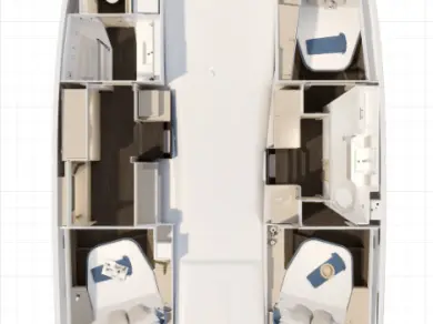 Alquiler de Catamarán, con o sin patrón Fountaine Pajot Frenchtown