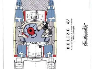 Alquiler de embarcaciones Fountaine Pajot Belize 43 enLefkáda en Samboat