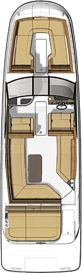 Alquiler de Sea Ray Sea Ray SDX 270 en Tribunj