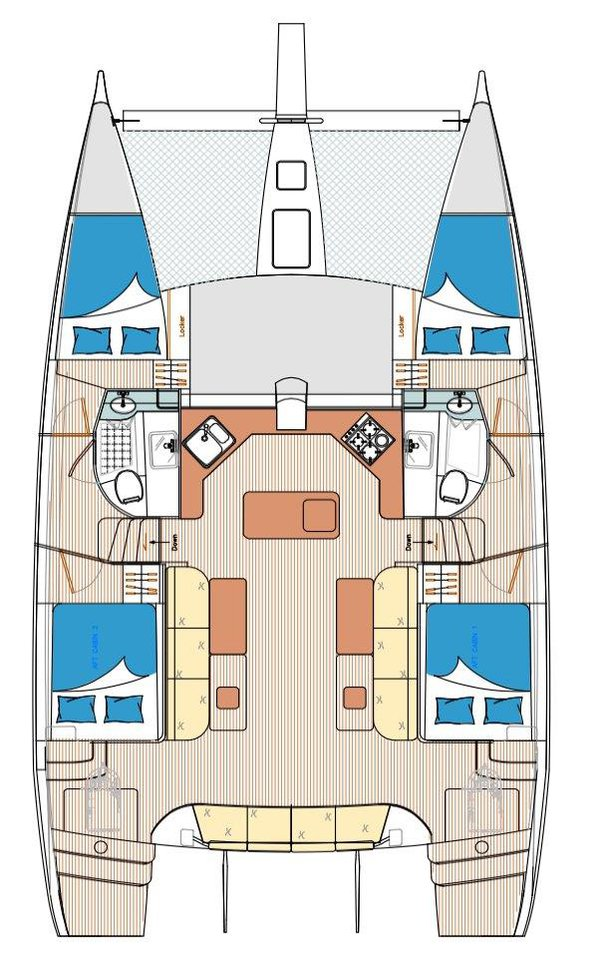 Alquiler Catamarán en Mai Khao - Island Spirit Yachts Island Spirit 410