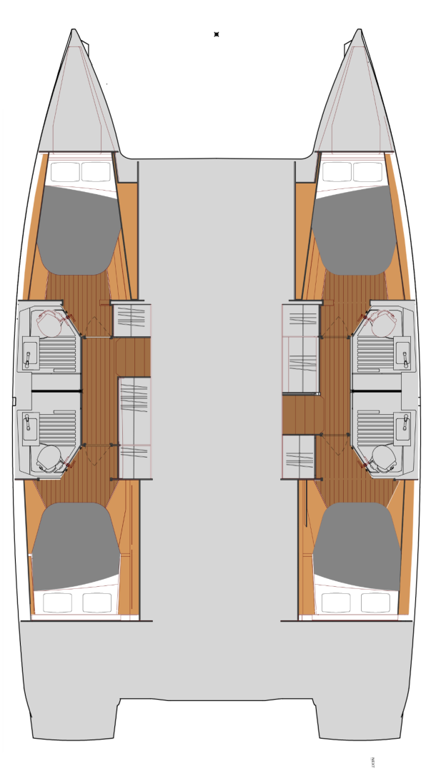 Alquiler Catamarán Fountaine Pajot con o sin  título de navegación