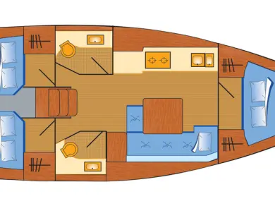 Alquiler de Dufour Dufour 382 Grand Large en Heiligenhafen