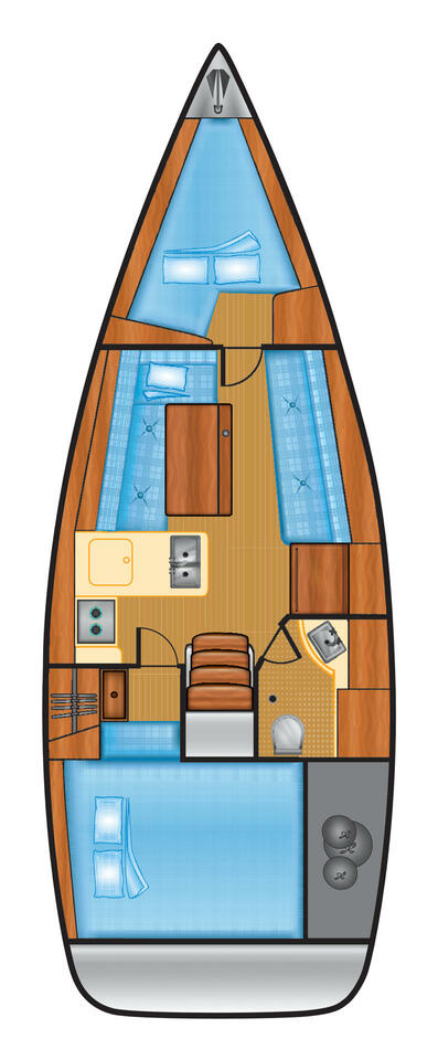 Alquiler de barcos Flensburg barato de Oceanis 31
